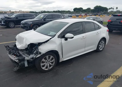 2021 Toyota Corolla Le from USA, damaged, VIN JTDEPMAE3MJ153412